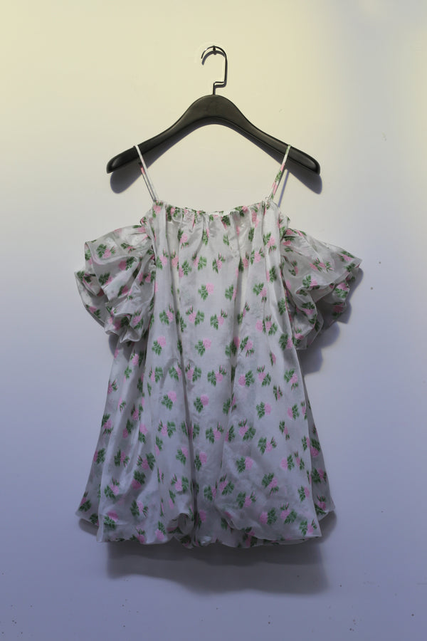 MING MA Bud Halter Dress SS21-DR02-PKJAC